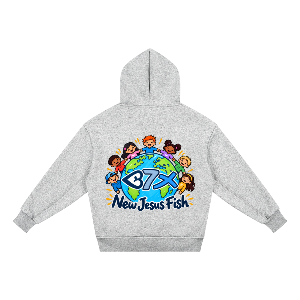 Kids NewJesusFish Boys Unity Hoodie
