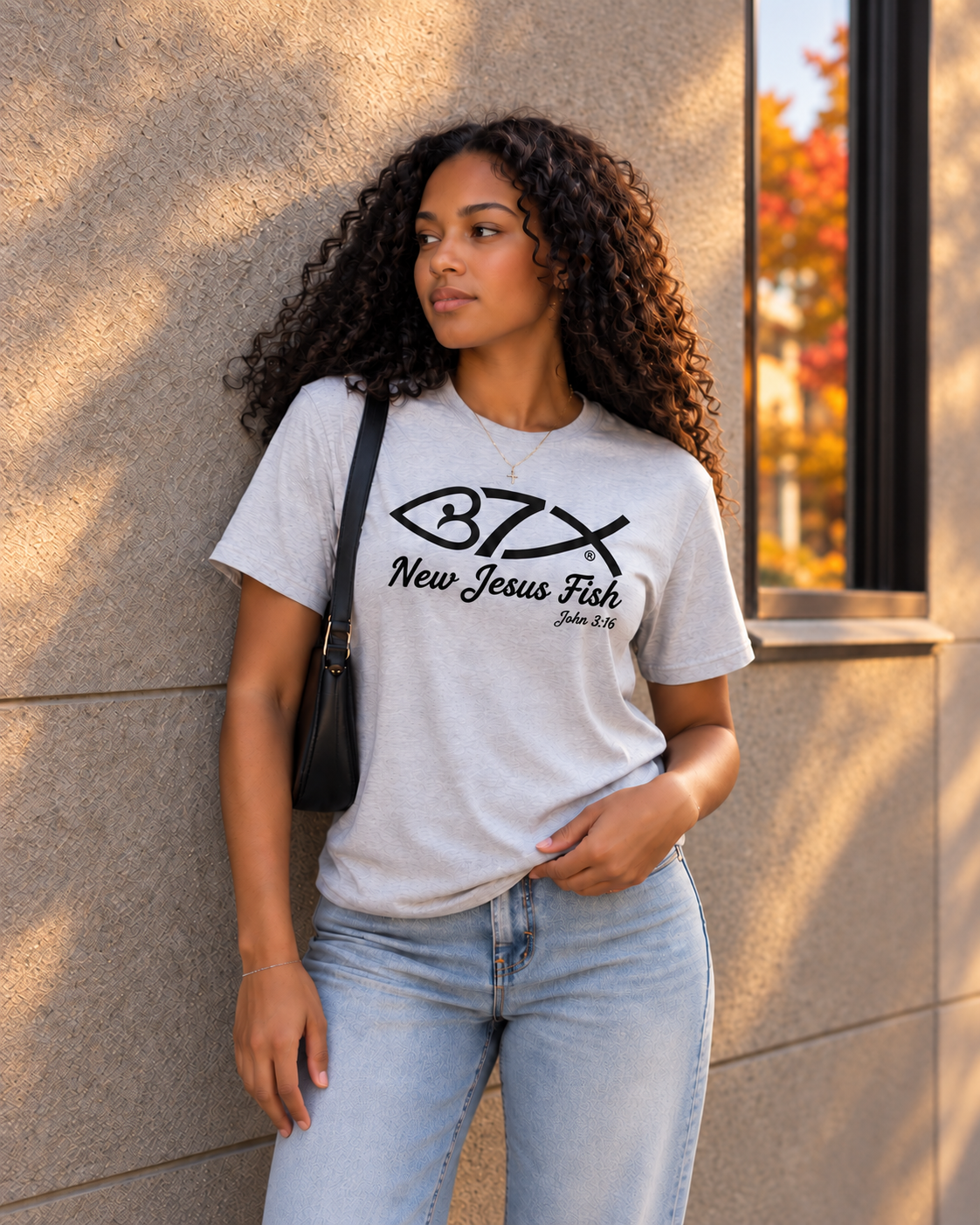 NewJesusFish t-shirt