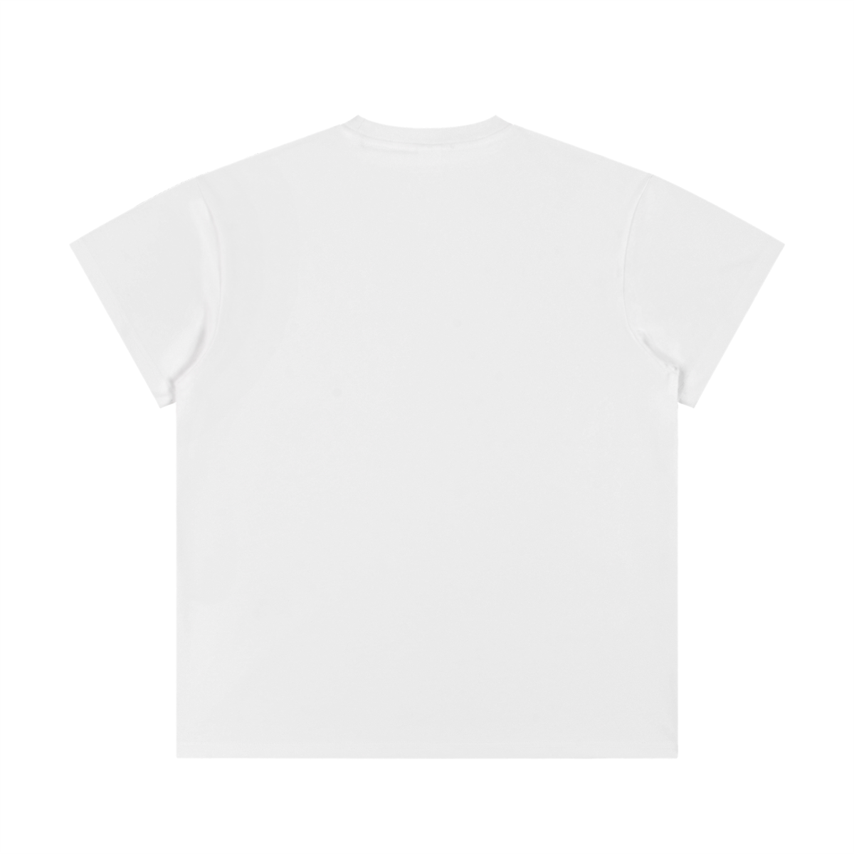 NewJesusFish Cross Body White T-Shirt
