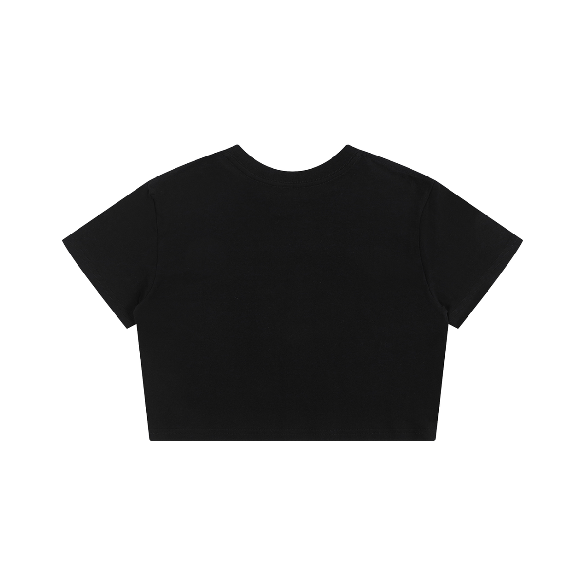 NewJesusFish classic womens crop tee