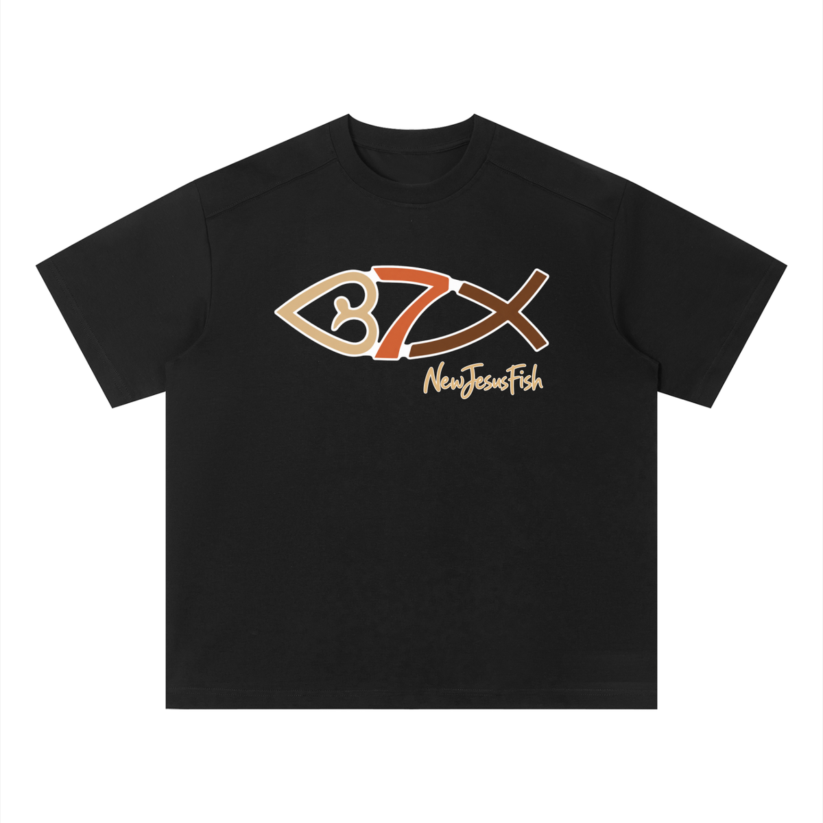 NewJesusFish t-shirt