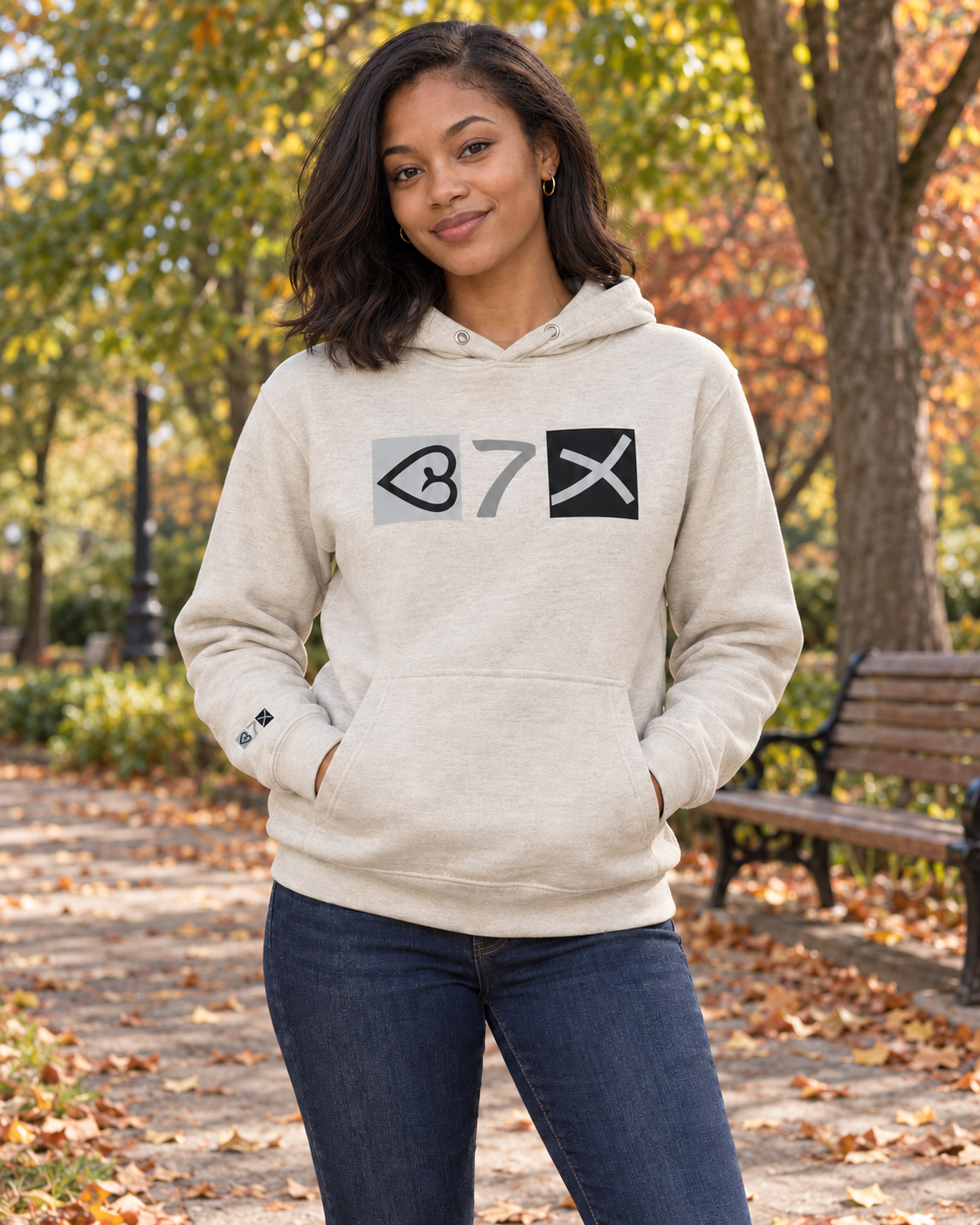 NJF Box Logo Hoodie