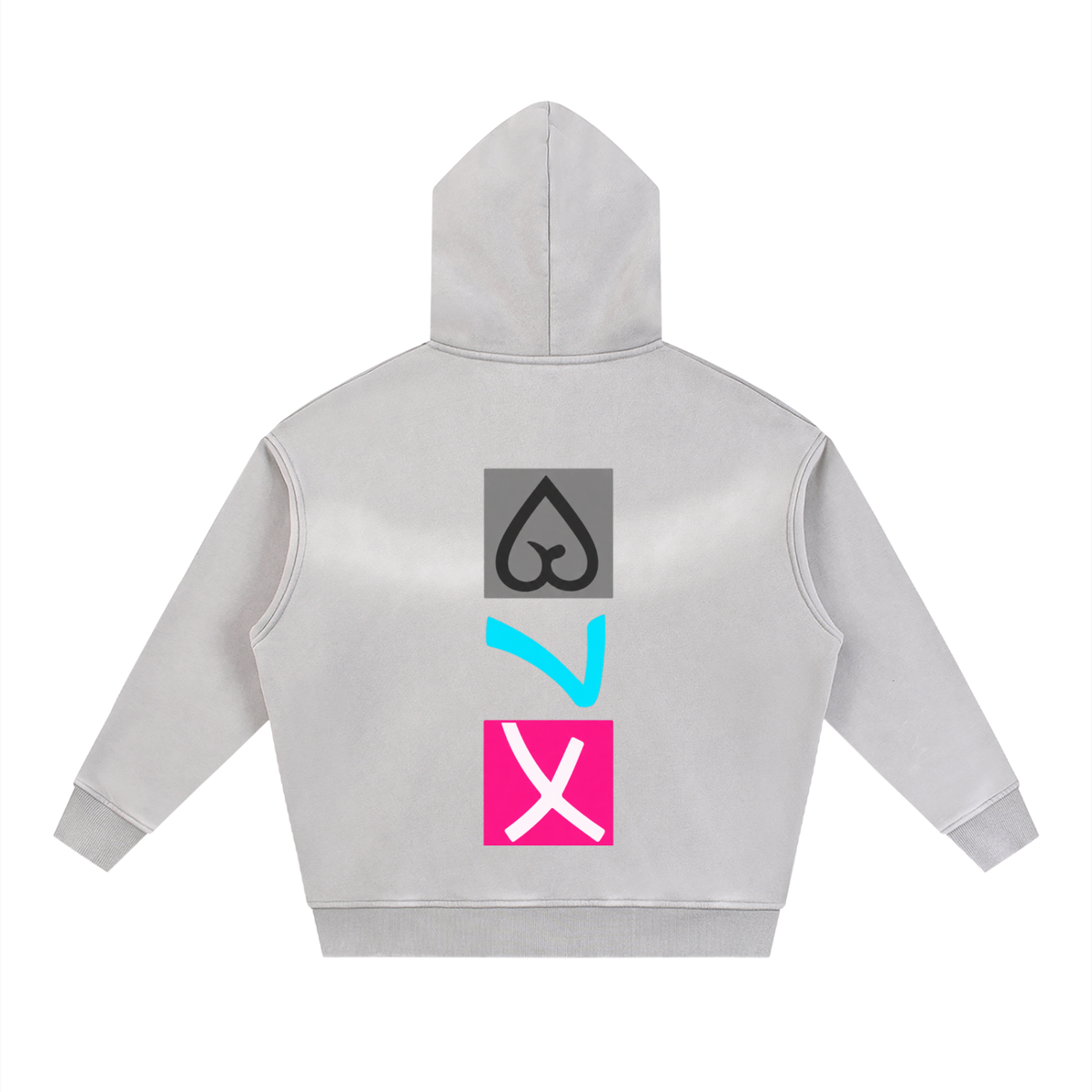 NewJesusFish Sunfade Two-way Zipper Hoodie